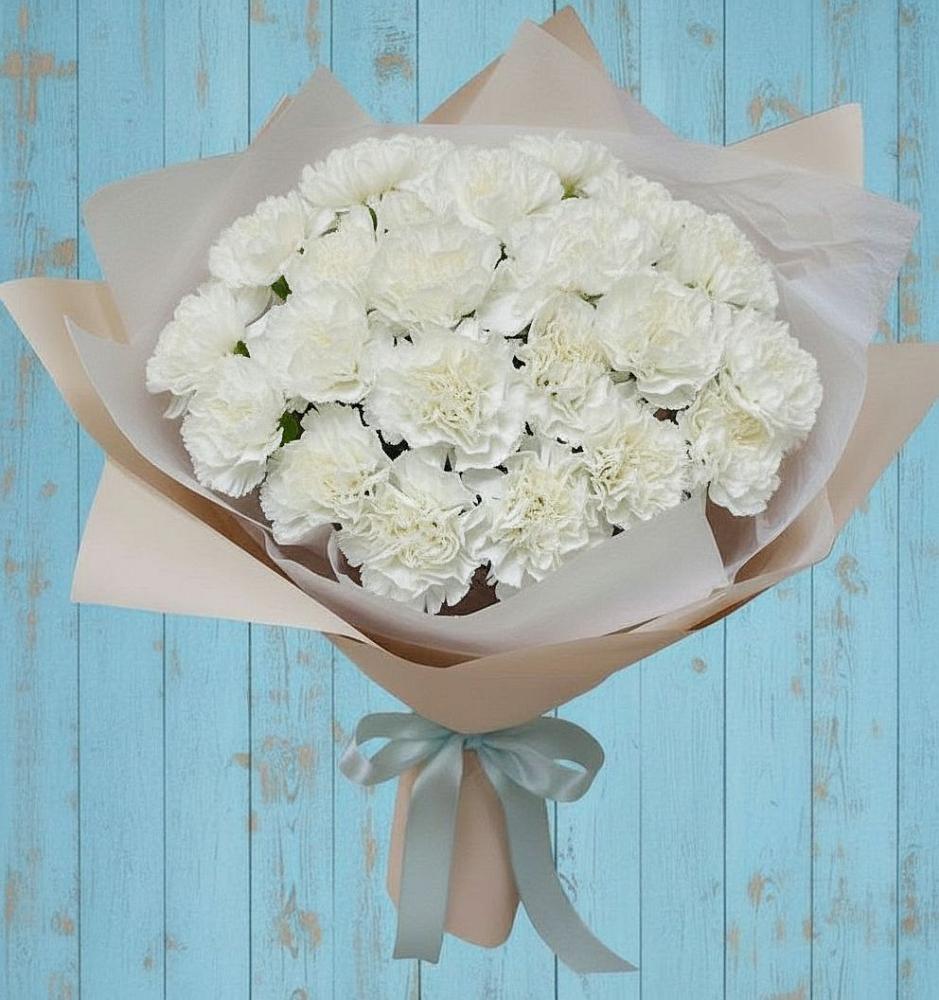 Букет цветов из: Гвоздики в Волот