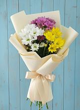 Букет цветов из:  Хризантемы в Волот
