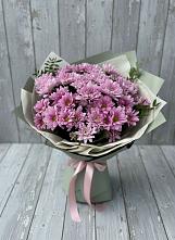 Букет цветов из:  Хризантемы #REPLACE_PRED# Волот