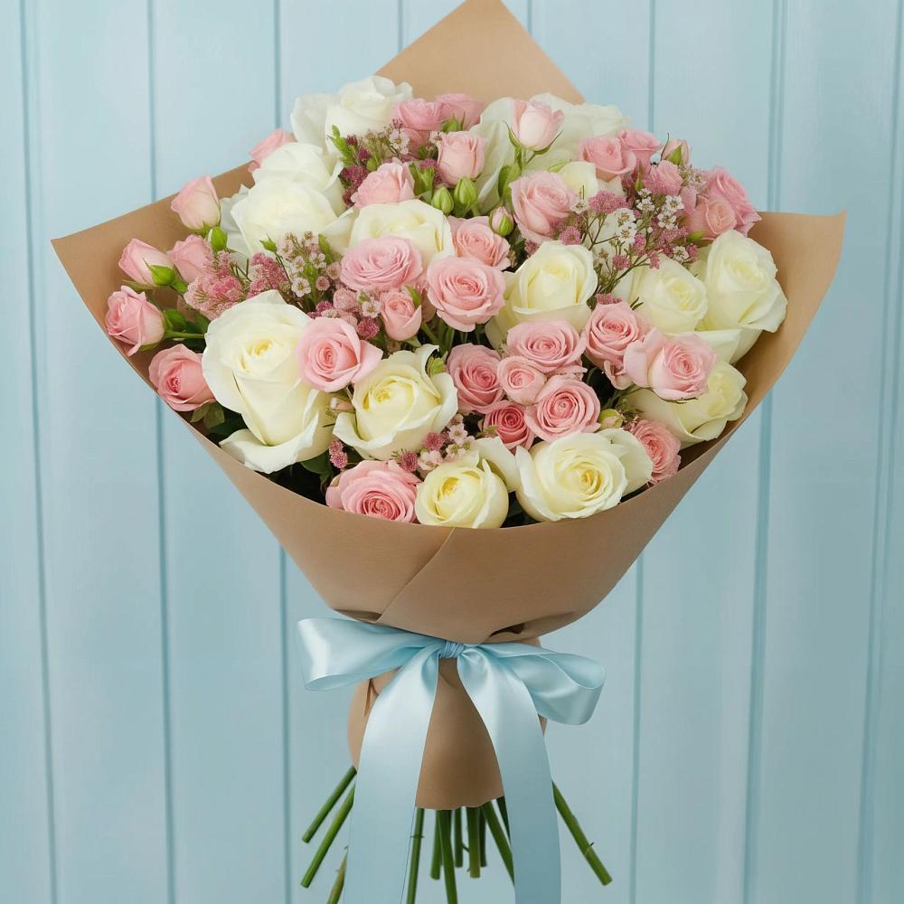 Букет цветов из: Розы в Волот