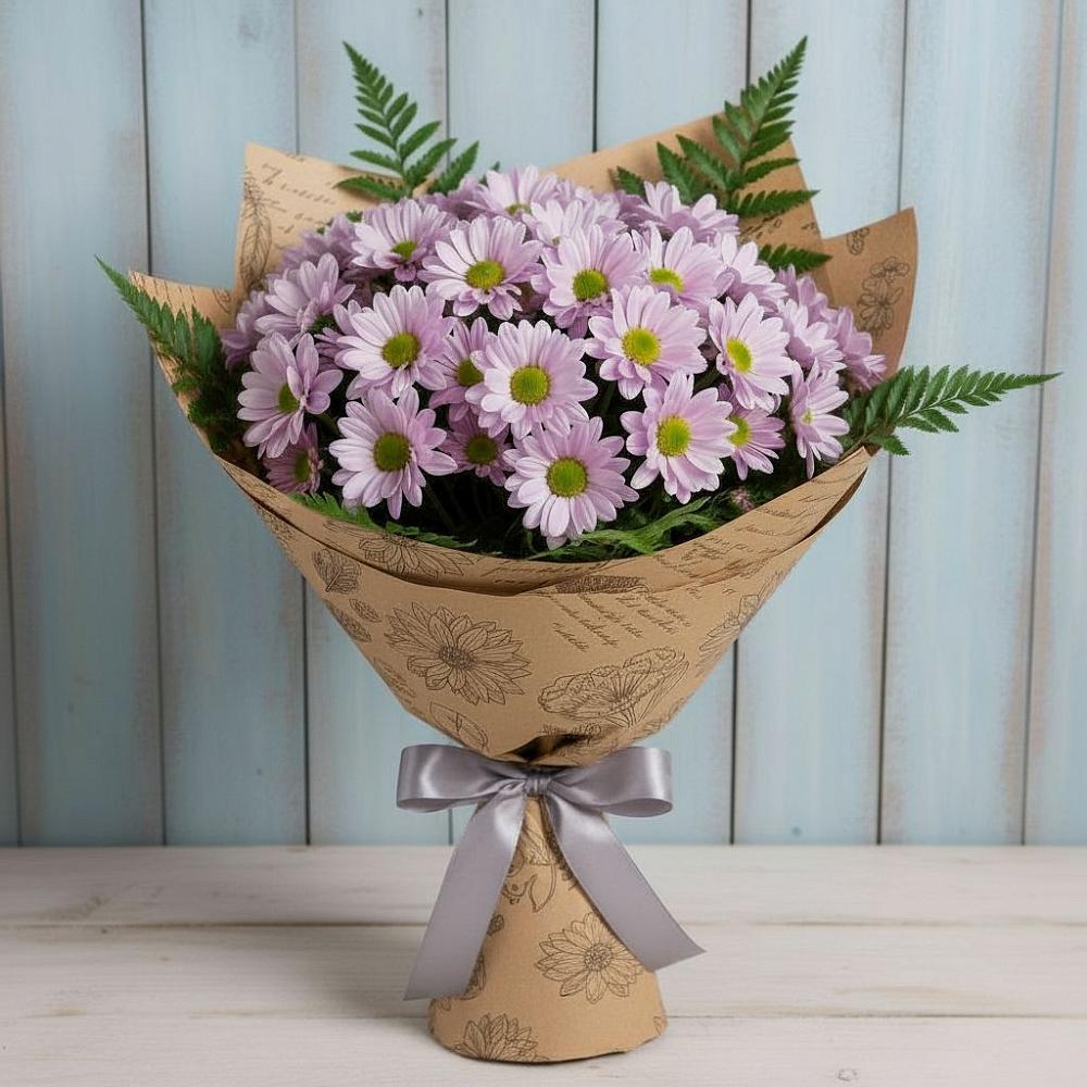 Букет цветов из: Хризантемы в Волот