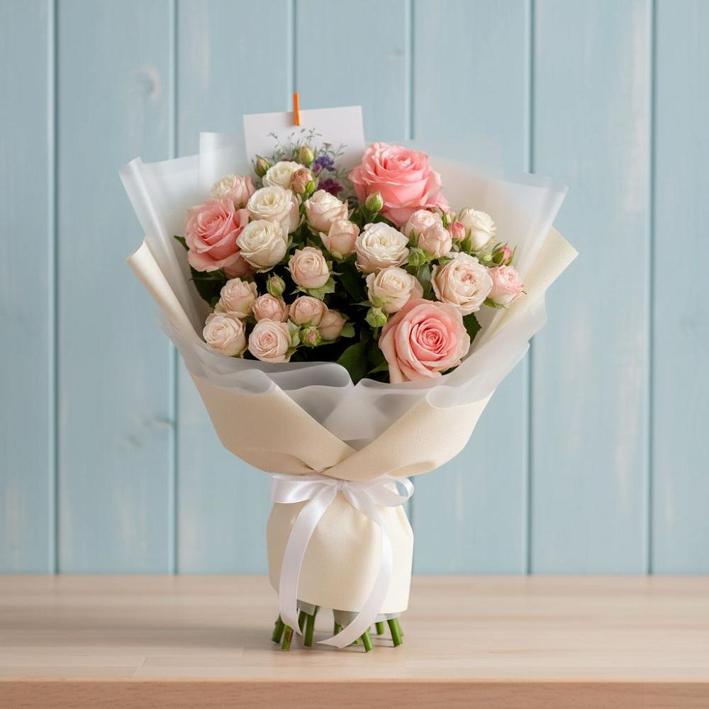 Букет цветов из: Розы в Волот