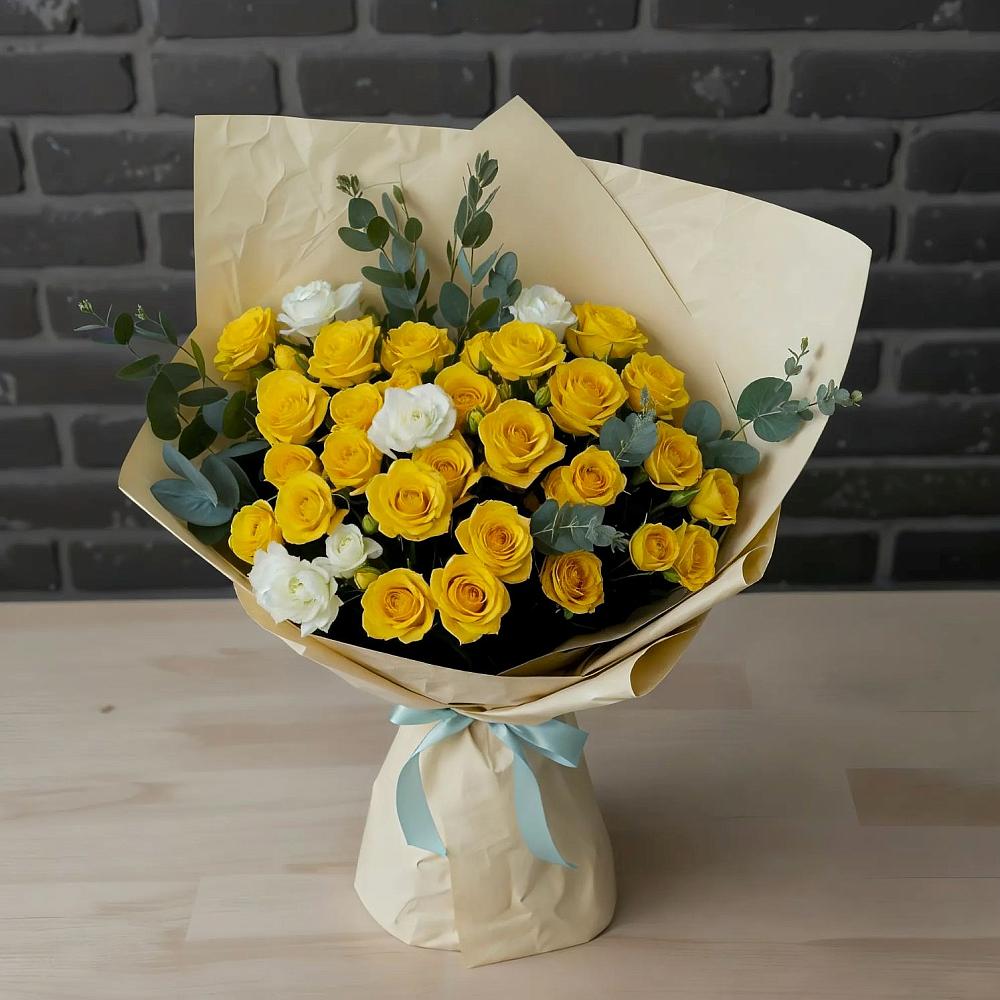 Букет цветов из: Розы в Волот