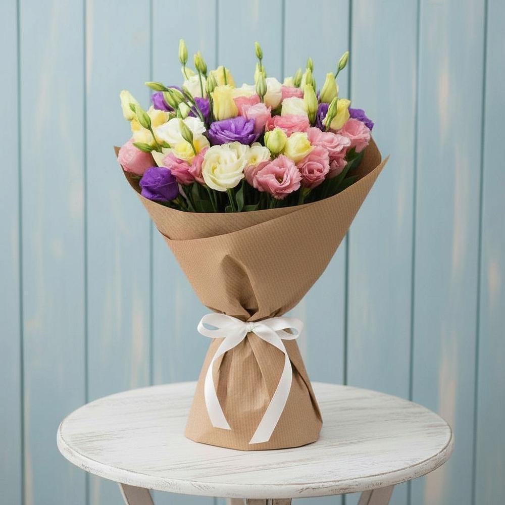 Букет цветов из: Лизиантусы в Волот