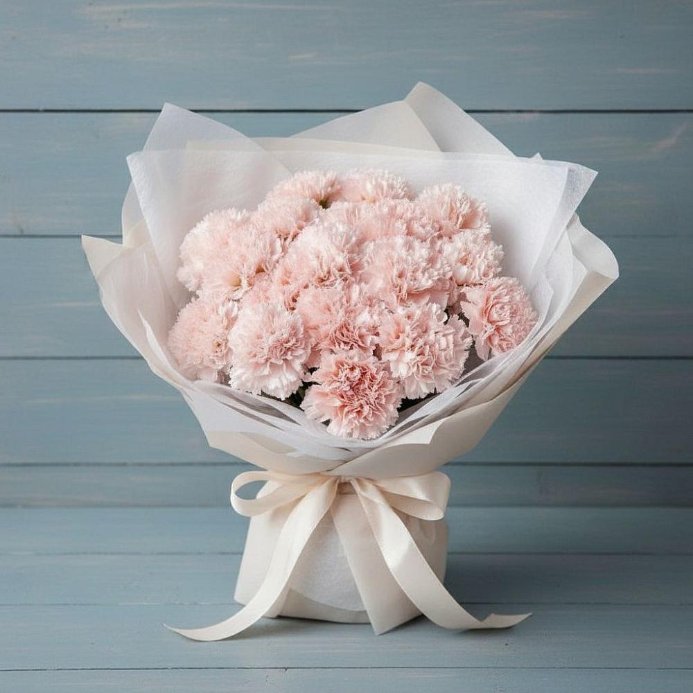 Букет цветов из: Гвоздики в Волот