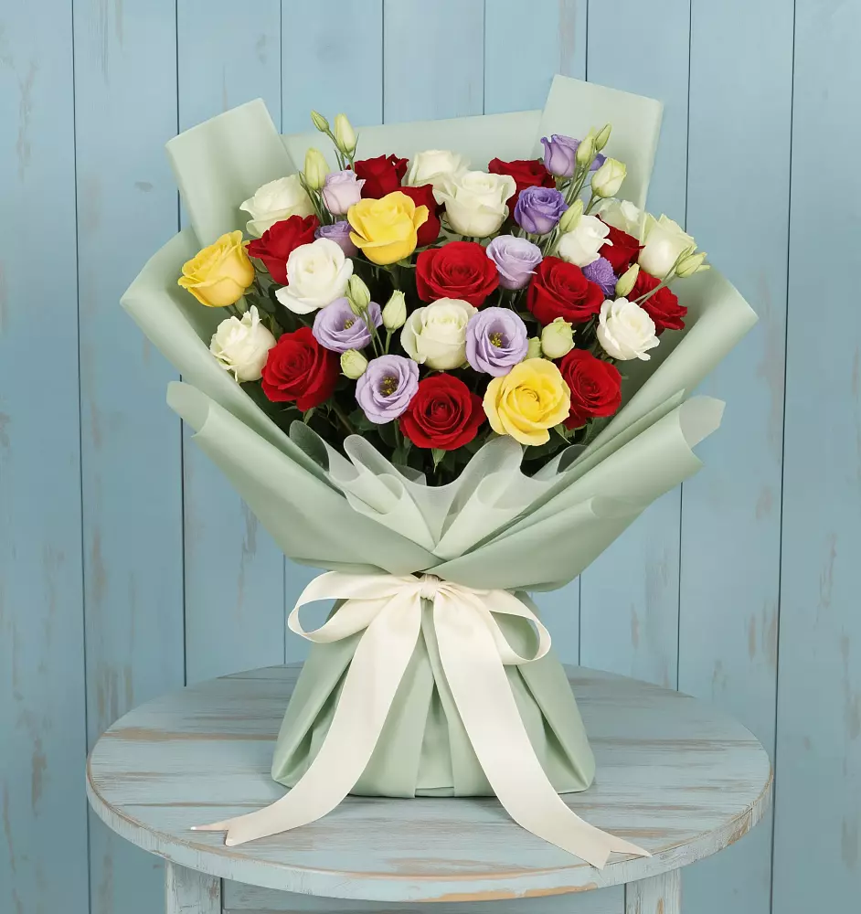 Букет цветов из: Розы в Волот
