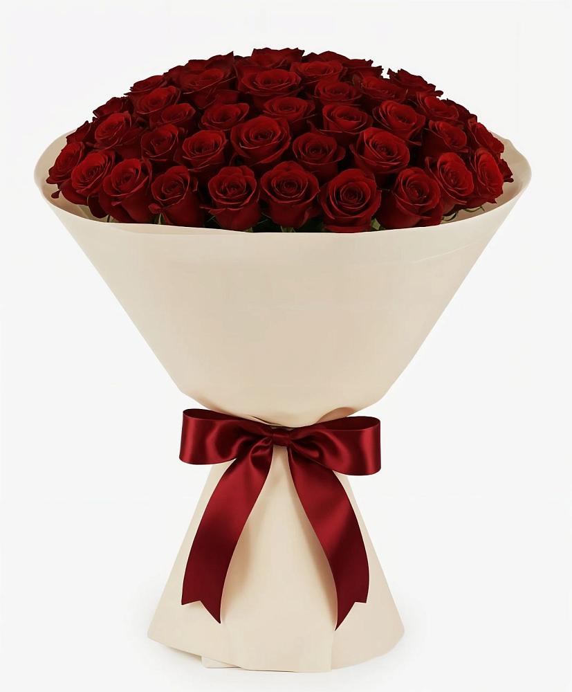 Букет 101 Бордовая роза Блэк Бакарра в Волот