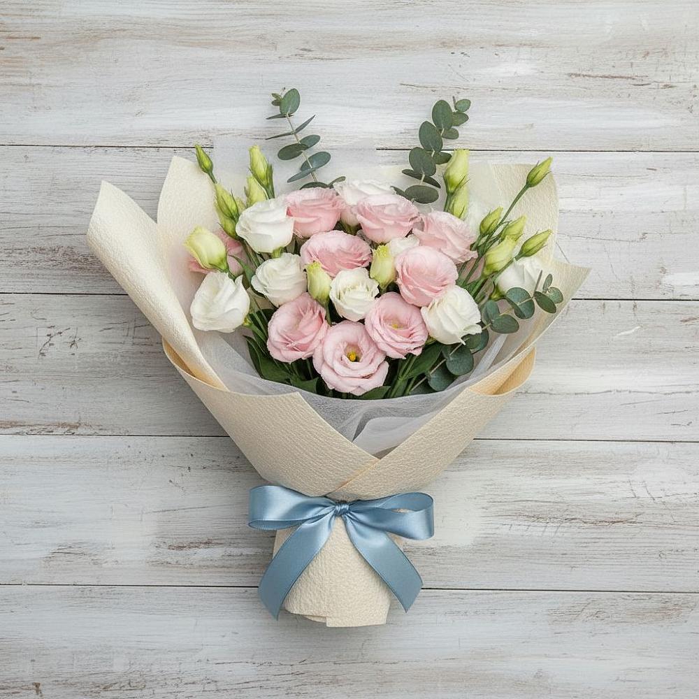 Букет цветов из: Лизиантусы в Волот